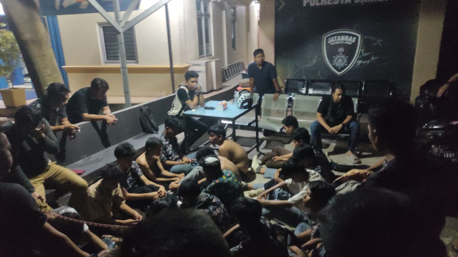 Polresta Jambi Amankan 23 Pelajar Terlibat Aksi Penyerangan di SMAN 6 Kota Jambi