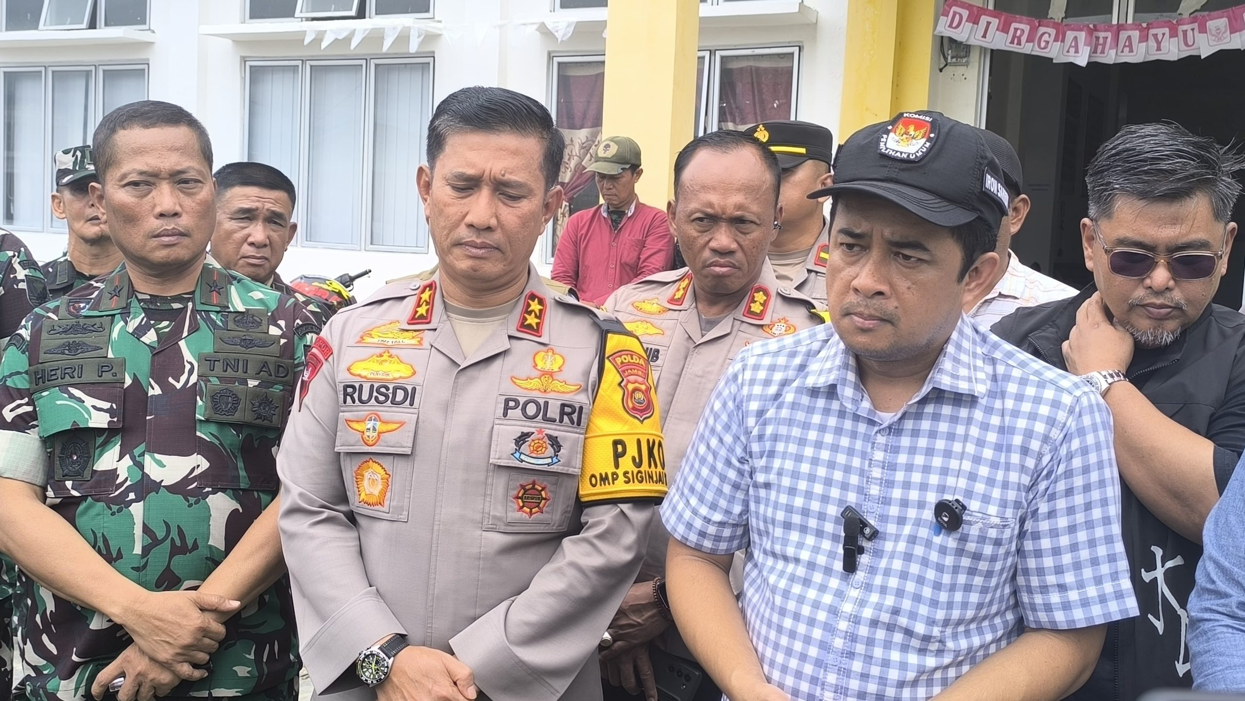 Kapolda Jambi Irjen Pol.Drs.Rusdi Hartono Lakukan Pemantauan Situasi Pelaksanaan Pilkada Serentak 2024 di Wilayah Kota Sungai