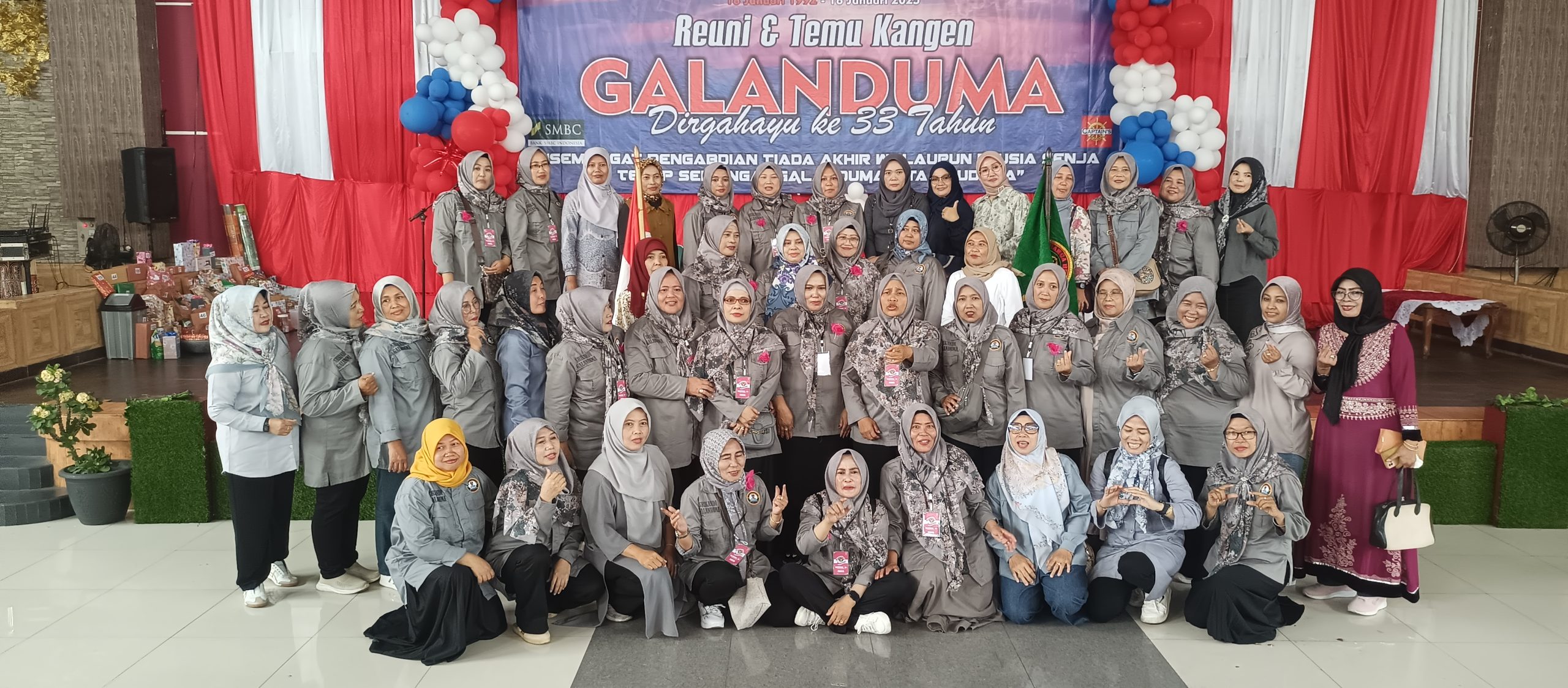 Galanduma Wilayah Jabar dan Banten Gelar Reuni Akbar Ke – 33