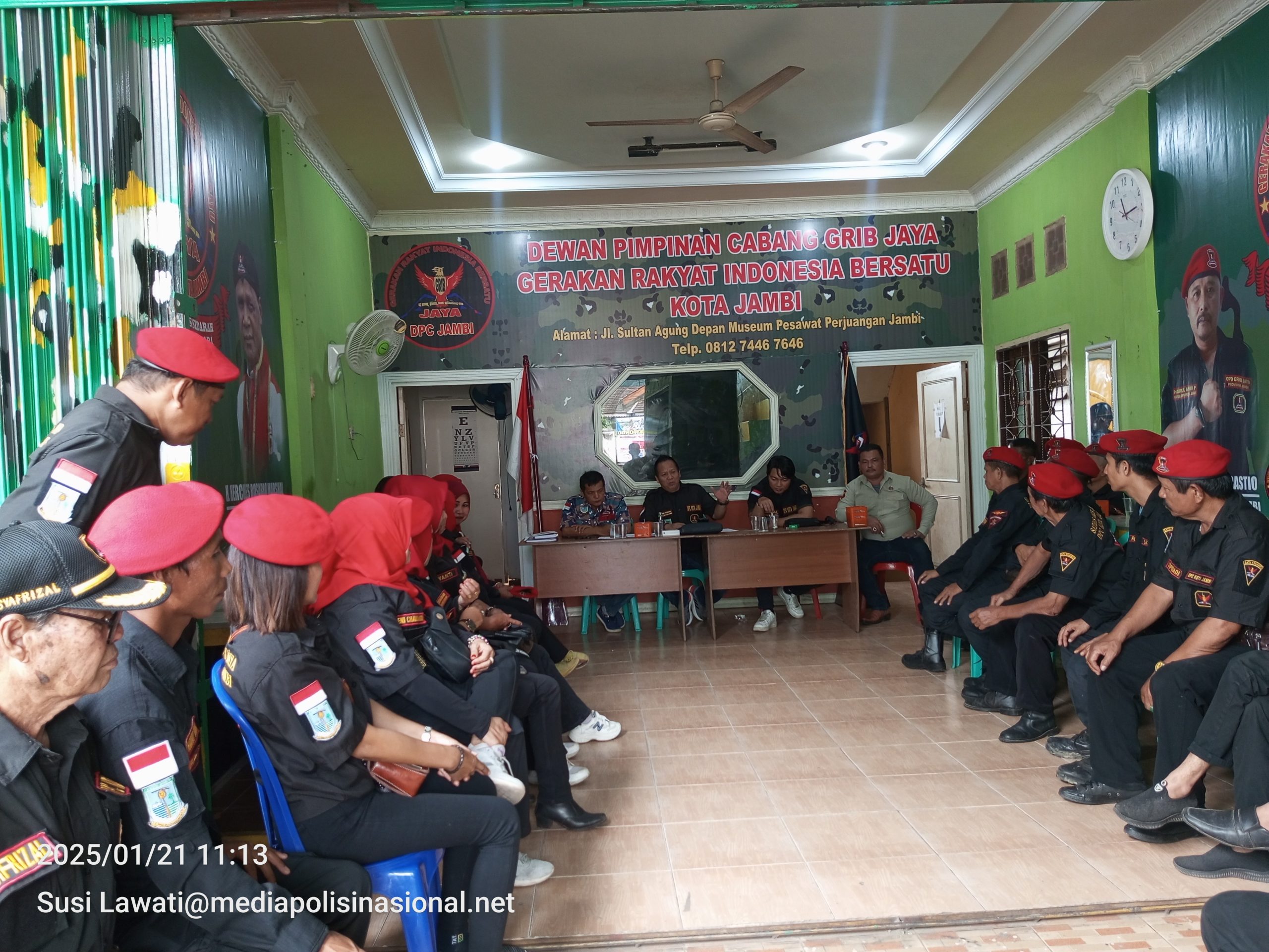 Secara Resmi Ketua Grib Kota Jambi Herry Efrizal Menyatakan Pengunduran Dirinya