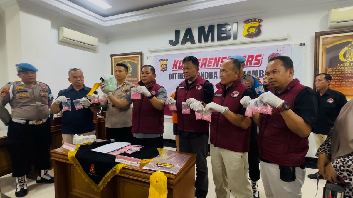 Akhir Ramadhan, Ditresnarkoba Polda Jambi Kembali Amankan 1 Orang Tersangka Narkotika dan 2 orang DPO