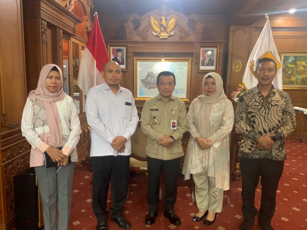 Kakanwil KemenHam Jambi Laksanakan Audiensi Dengan Gubernur Jambi Bahas Kerja Sama dan Penguatan Sarpras
