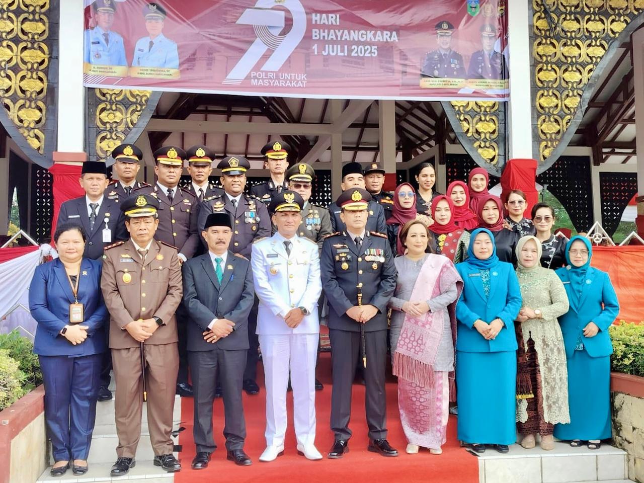 Peringati HUT Bhayangkara ke-79, Bupati Sarolangun Puji Kinerja Polres: “Masyarakat Merasa Aman dan Terlindungi”