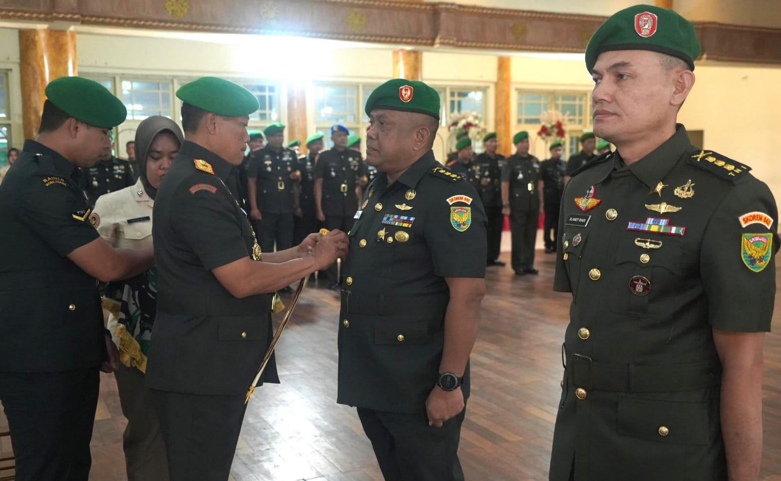 Brigjen Heri Purwanto Tegaskan: Jabatan Adalah Kehormatan! Kolonel Eddy Basuki Lepas Kasrem 042/Gapu ke Tangan Slamet Riadi