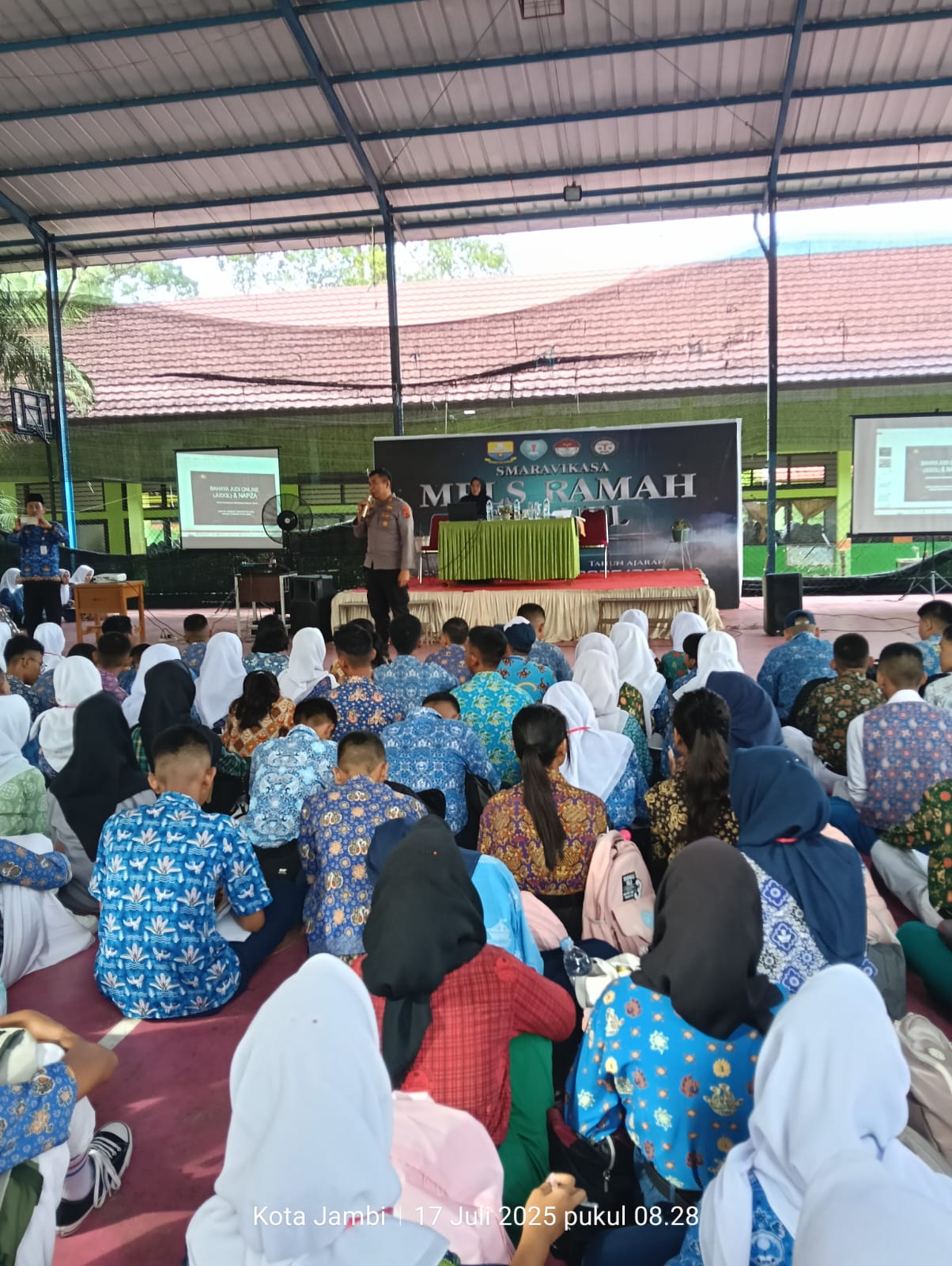 Polda Jambi Gencar Cegah Judi Online & Narkoba, Sasar Generasi Muda di SMKN 5 Kota Jambi