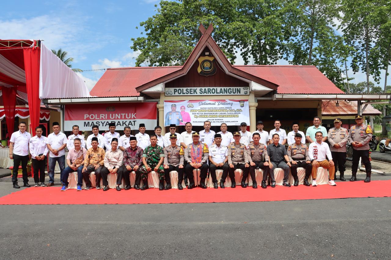 Kapolres Sarolangun Launching Program Makan Sehat & Cegah Stunting: Langkah Besar Menuju Indonesia Emas 2045!