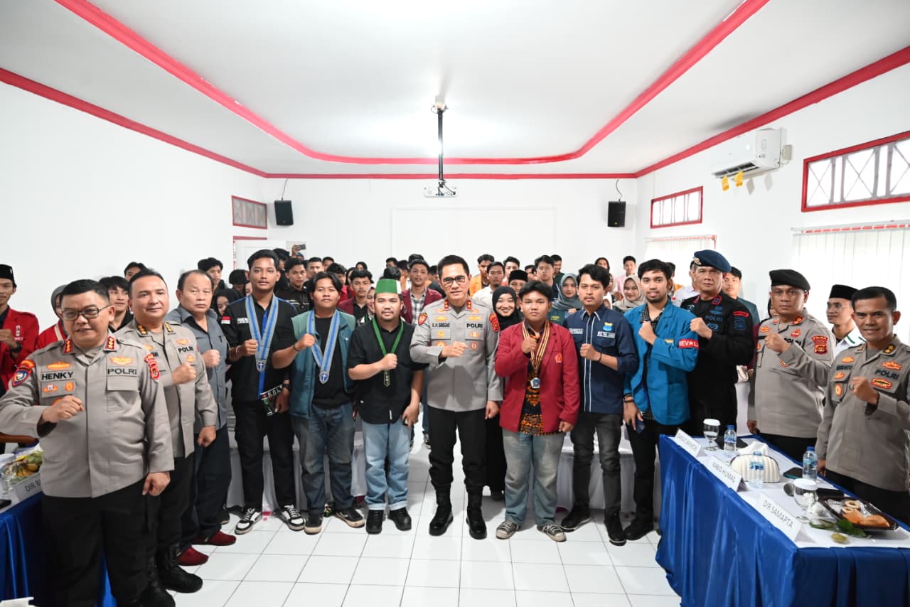 Kapolda Jambi Irjen Krisno “Gandeng” Mahasiswa! Tegaskan Tak Anti Kritik dan Siap Kawal Aksi Damai