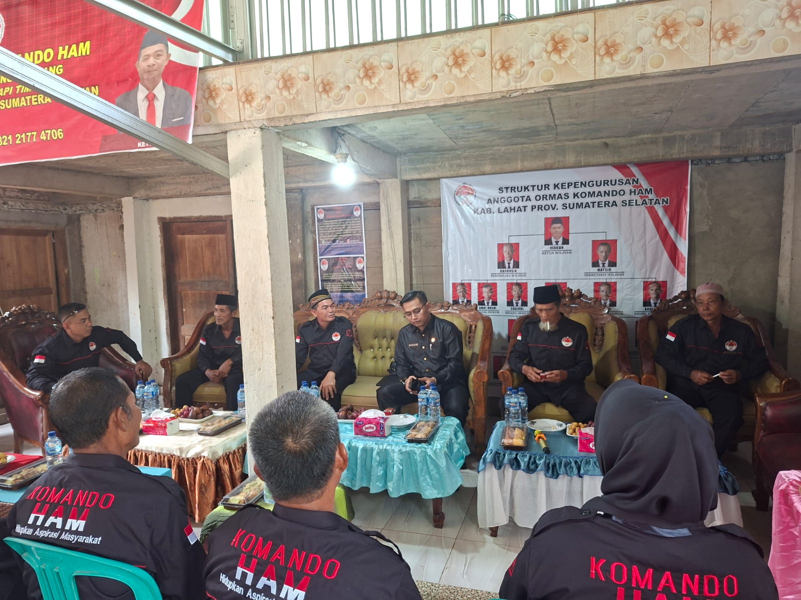 DPD KOMANDO HAM KABUPATEN LAHAT GELAR PEMBEKALAN UNTUK PENGURUS