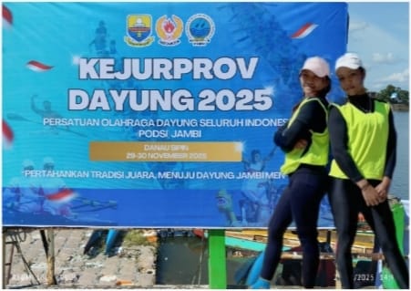 Semarak Kejurprov Dayung Jambi 2025, Ajang Pencetak Bintang Baru Olahraga Air