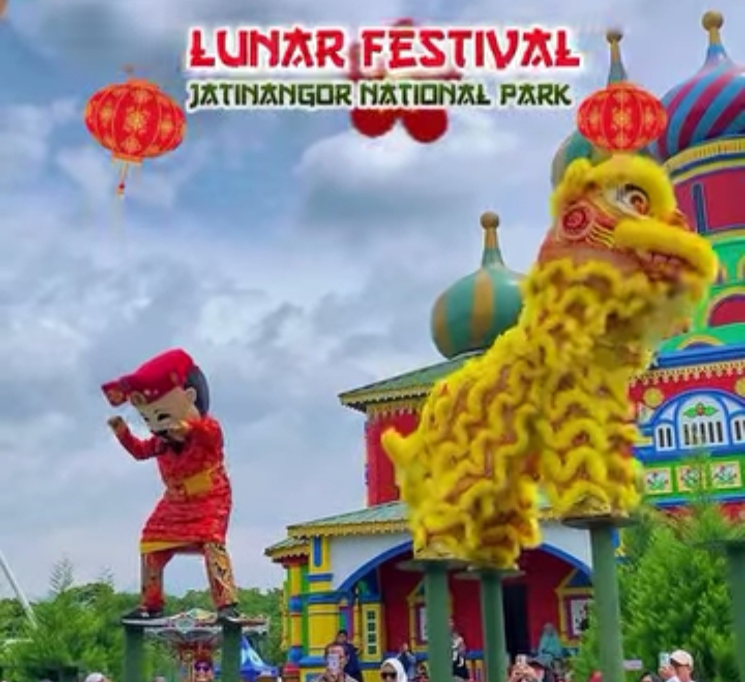 Meriah….Jans Park Jatinangor Gelar pertunjukan Barongsay dan Bagi-bagi Hadiah pada Tahun Baru Imlek 2026