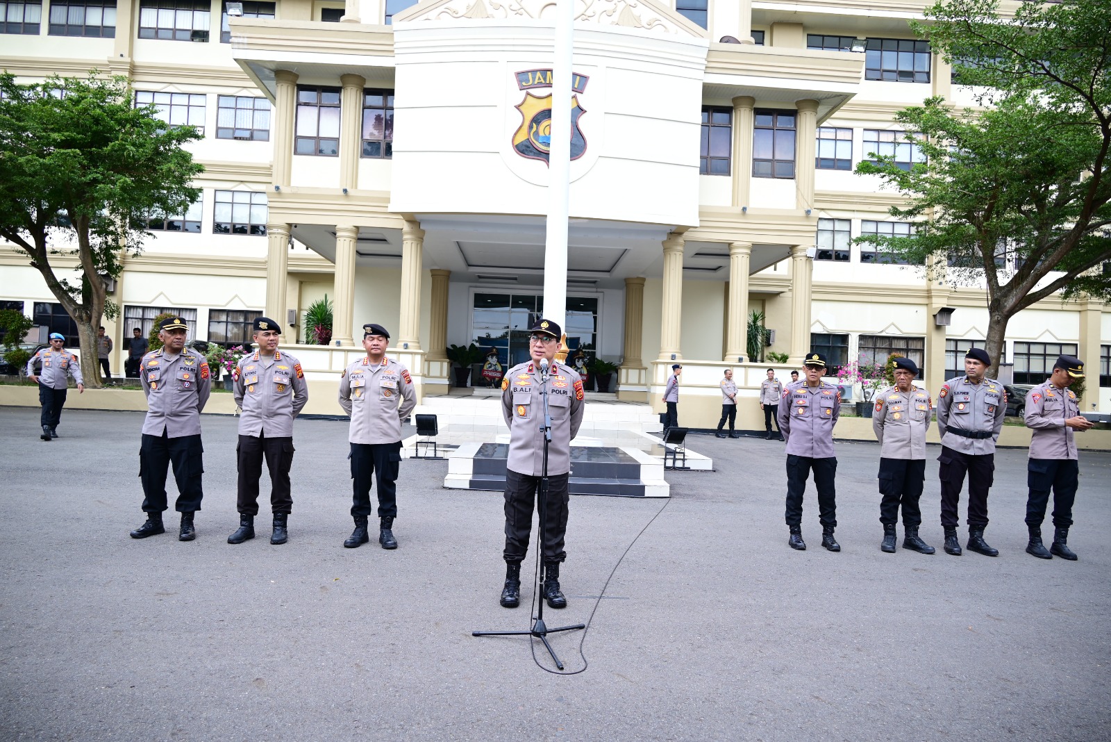 Menuju Operasi Ketupat 2026, Polda Jambi Pastikan Kesiapan Personel Lewat Apel KRYD
