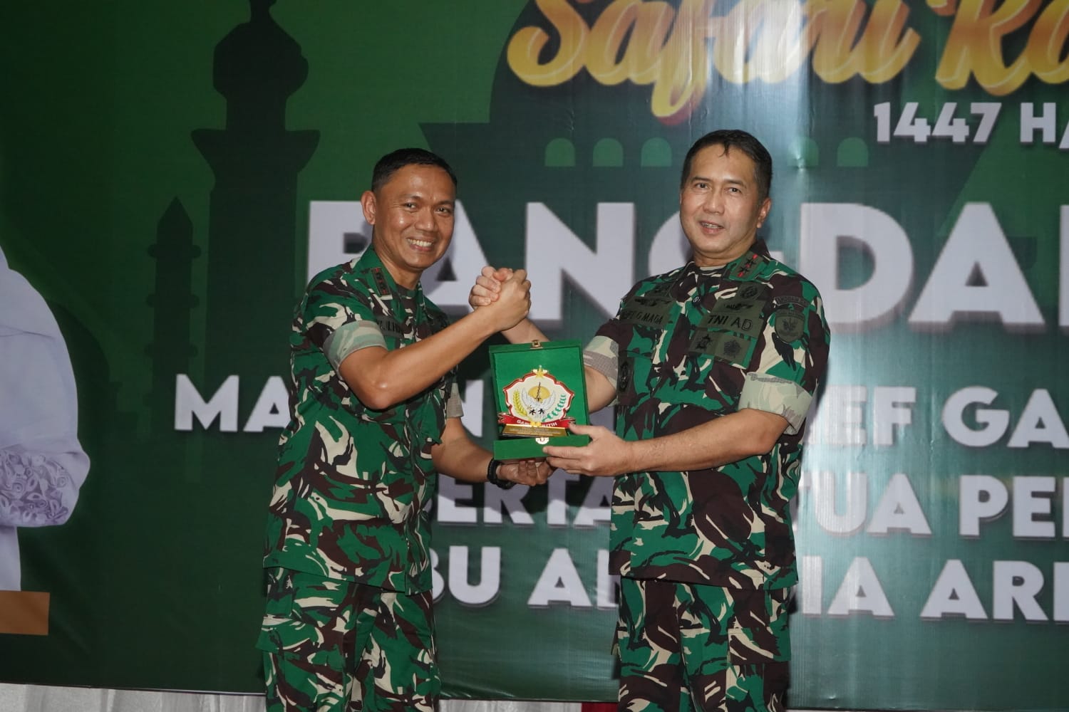 Kunker Safari Ramadhan ke Kodim 0419/Tanjab, Pangdam XX/TIB Tekankan Profesionalisme dan Kemanunggalan TNI-Rakyat